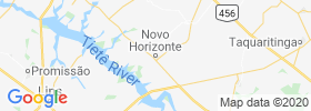 Novo Horizonte map